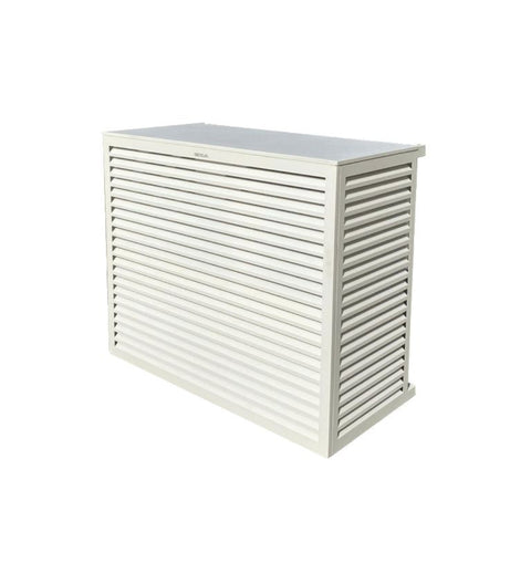 Cache groupe aluminium blanc
