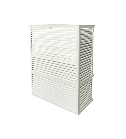 Cache groupe aluminium blanc