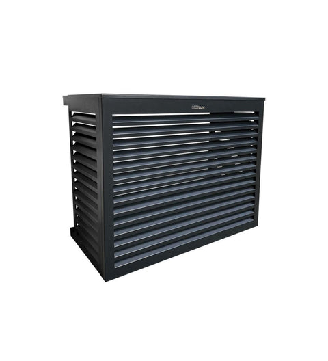 Cache groupe aluminium noir