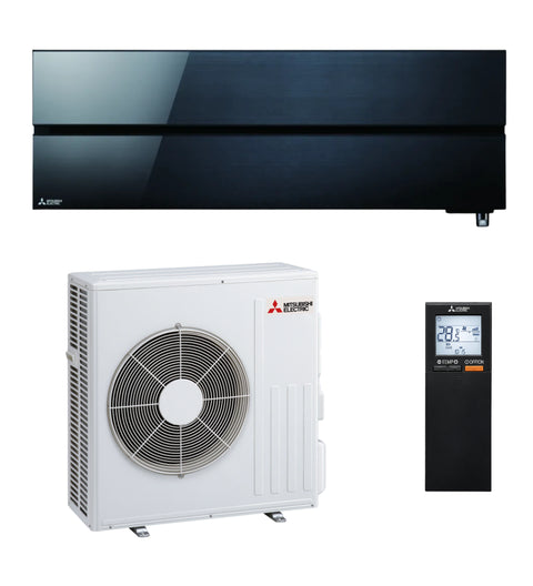 Monosplit Mitsubishi Electric Gamme design premium LN noir - Taille 60