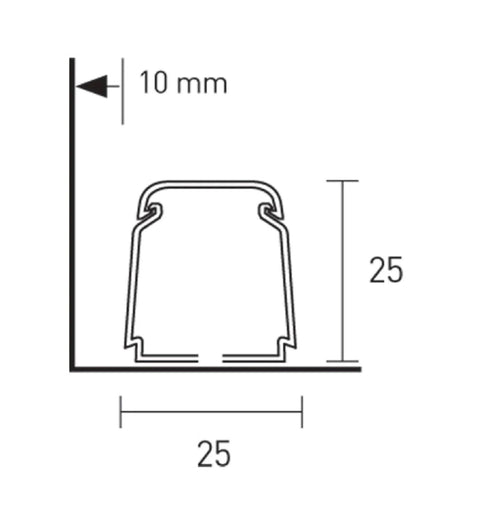 Dimensions goulotte T03